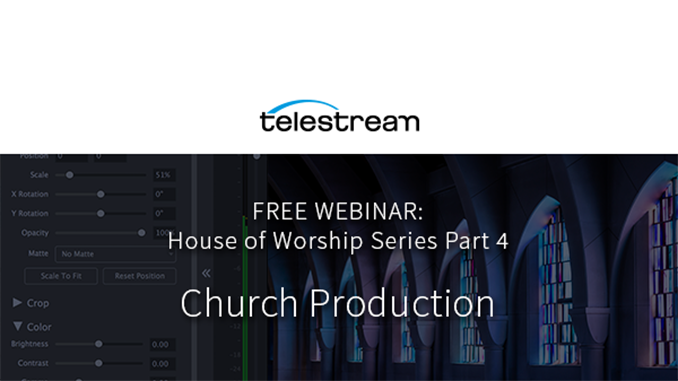 Webinar – Church Production